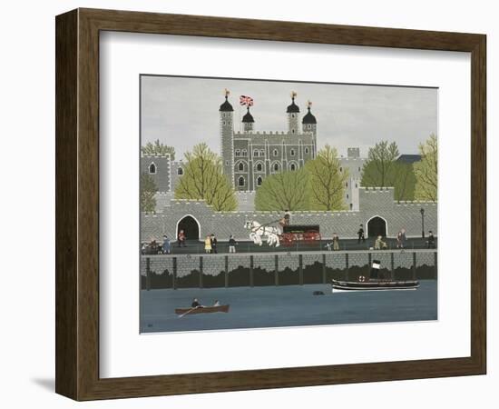 Tower of London-Vincent Haddelsey-Framed Giclee Print