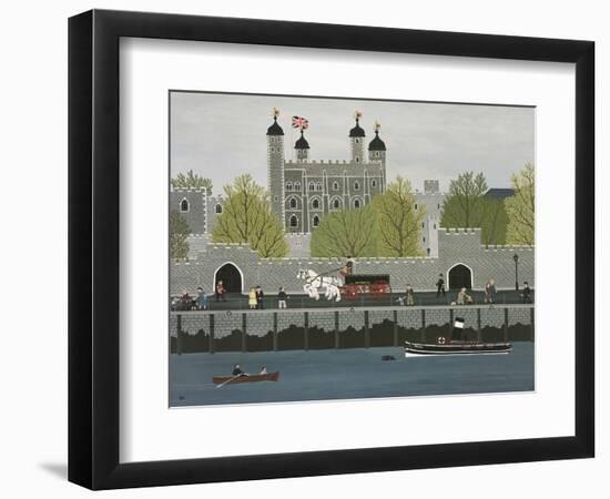 Tower of London-Vincent Haddelsey-Framed Giclee Print