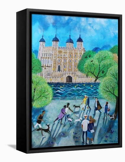 Tower of London-Lisa Graa Jensen-Framed Premier Image Canvas