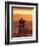 Tower of Nuestra Senora de Guadalupe at Sunset, and Bay of Banderas, Puerto Vallarta, Mexico-Merrill Images-Framed Photographic Print