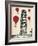 Tower of Pisa and Red Hot Air Balloons-Fab Funky-Framed Art Print