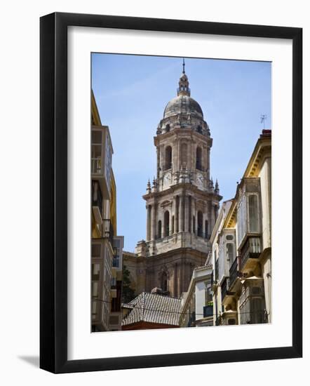 Tower of the Cathedral of Malaga, Andalusia, Spain-Carlos Sánchez Pereyra-Framed Photographic Print