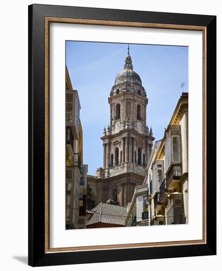 Tower of the Cathedral of Malaga, Andalusia, Spain-Carlos Sánchez Pereyra-Framed Photographic Print