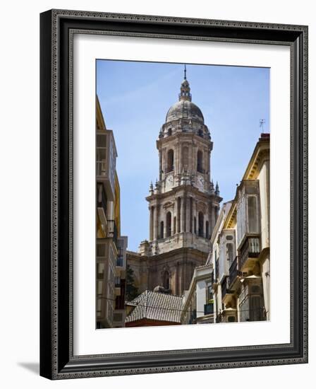 Tower of the Cathedral of Malaga, Andalusia, Spain-Carlos Sánchez Pereyra-Framed Photographic Print