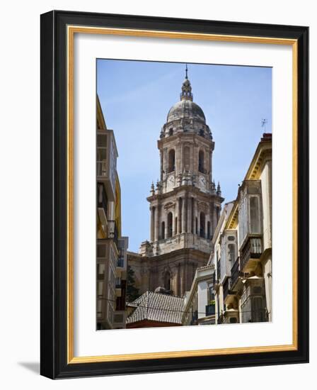 Tower of the Cathedral of Malaga, Andalusia, Spain-Carlos Sánchez Pereyra-Framed Photographic Print