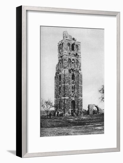 Tower of the Forty Martyrs, Ramla, Palestine, C1930S-Ewing Galloway-Framed Premium Giclee Print