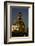 Tower of the Illuminated Church of Our Lady in the Evening-Uwe Steffens-Framed Photographic Print