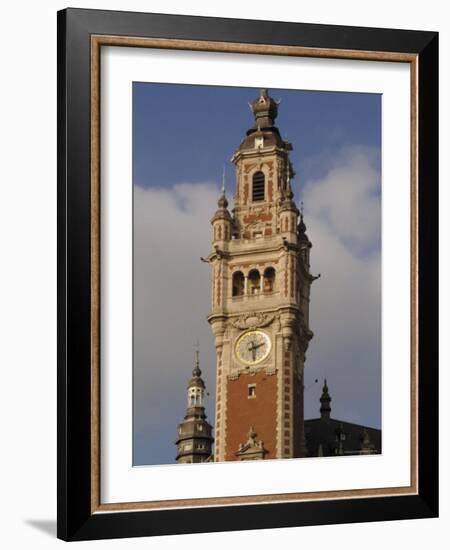 Tower of the Nouvelle Bourse (New Mint), Lille, Nord, France-David Hughes-Framed Photographic Print