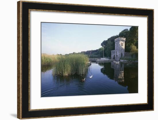 Tower of Villa Orlando, 19th Century, Lake Massaciuccoli, Torre Del Lago, Tuscany, Italy-null-Framed Photographic Print