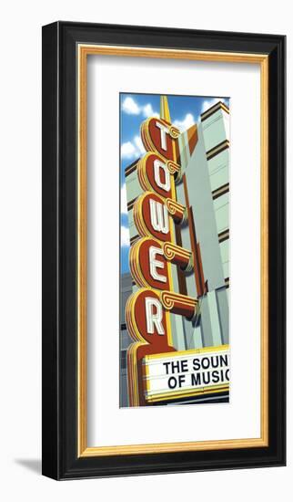 Tower Theater-Anthony Ross-Framed Art Print