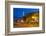 Tower Theatre on Wall Street at Dusk, Bend, Oregon, USA-Chuck Haney-Framed Photographic Print