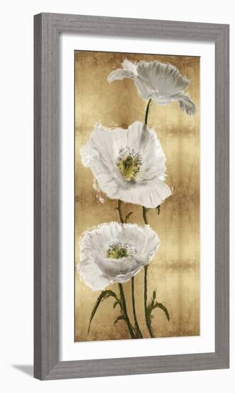 Towering Blooms - Panel I-Tania Bello-Framed Giclee Print