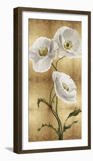 Towering Blooms - Panel III-Tania Bello-Framed Giclee Print