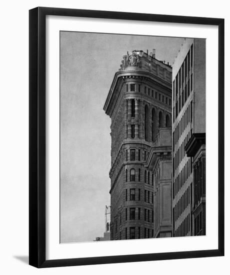 Towering Grid - Noir-Pete Kelly-Framed Giclee Print