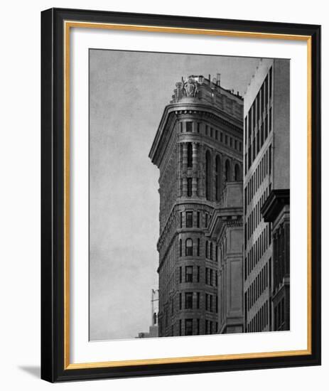 Towering Grid - Noir-Pete Kelly-Framed Giclee Print