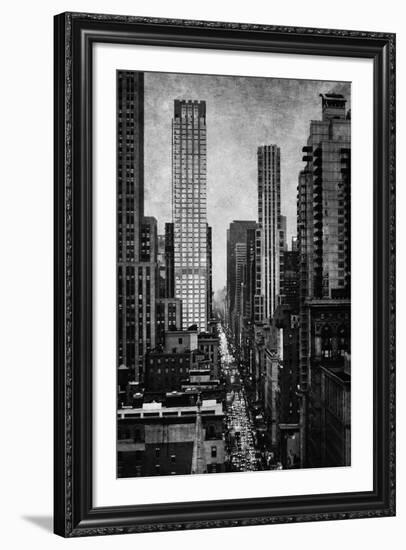 Towering New York-Pete Kelly-Framed Giclee Print