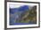 Towering Peaks and Narrow Gorge of Milford Sound on the South Island of New Zealand-Paul Dymond-Framed Photographic Print