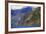 Towering Peaks and Narrow Gorge of Milford Sound on the South Island of New Zealand-Paul Dymond-Framed Photographic Print