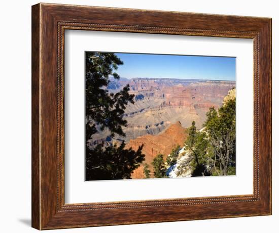 Towers and Spires From Grandview Point Temples, Grand Canyon National Park, Arizona, USA-Bernard Friel-Framed Photographic Print