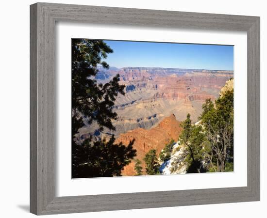Towers and Spires From Grandview Point Temples, Grand Canyon National Park, Arizona, USA-Bernard Friel-Framed Photographic Print