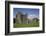 Towers and Wall Inside Llansteffan Castle, Llansteffan, Carmarthenshire, Wales, United Kingdom-Julian Pottage-Framed Photographic Print