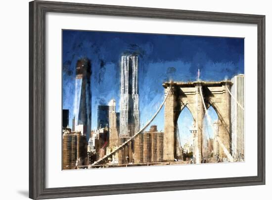 Towers City Bridge-Philippe Hugonnard-Framed Giclee Print