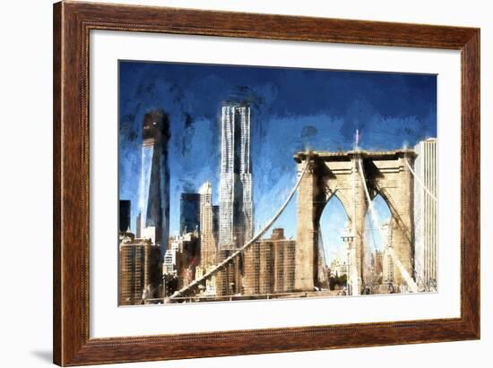 Towers City Bridge-Philippe Hugonnard-Framed Giclee Print