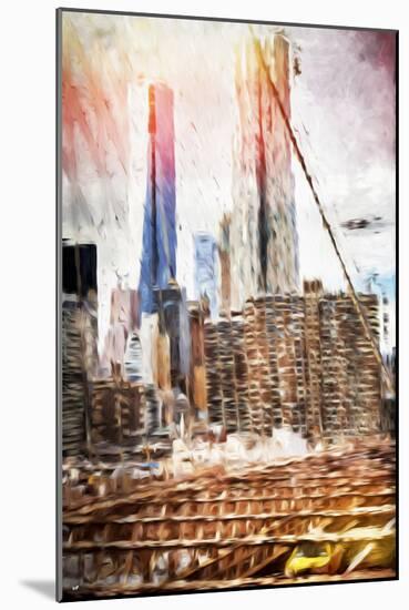 Towers - In the Style of Oil Painting-Philippe Hugonnard-Mounted Giclee Print