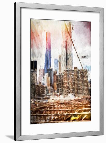 Towers - In the Style of Oil Painting-Philippe Hugonnard-Framed Giclee Print