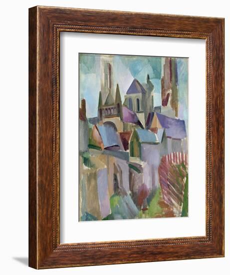 Towers of Laon, 1912-Robert Delaunay-Framed Giclee Print