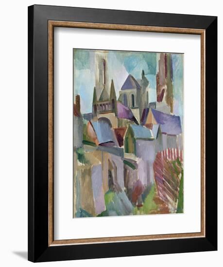 Towers of Laon, 1912-Robert Delaunay-Framed Giclee Print