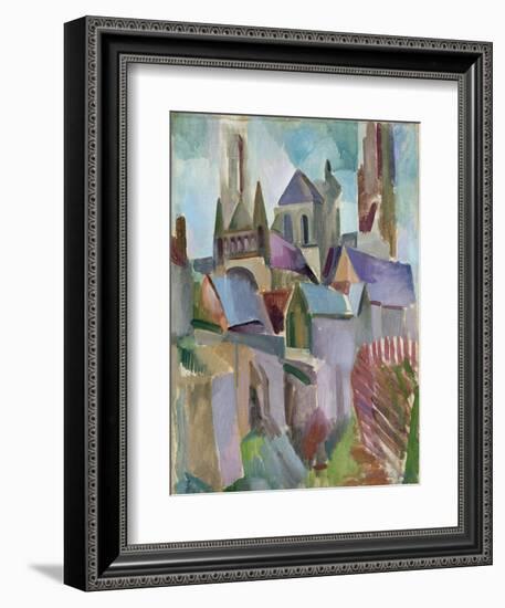 Towers of Laon, 1912-Robert Delaunay-Framed Giclee Print