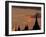 Towers of Mariahissen Along the Skyline at Sunset, Stockholm, Sweden-Russell Young-Framed Photographic Print