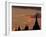 Towers of Mariahissen Along the Skyline at Sunset, Stockholm, Sweden-Russell Young-Framed Photographic Print