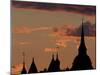 Towers of Mariahissen Along the Skyline at Sunset, Stockholm, Sweden-Russell Young-Mounted Photographic Print