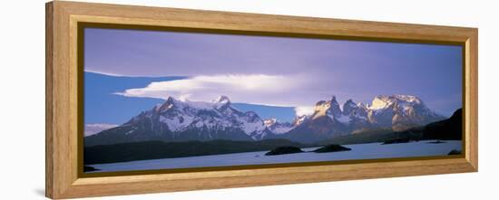 Towers of Paine, Torres Del Paine National Park, Patagonia, Chile-null-Framed Premier Image Canvas