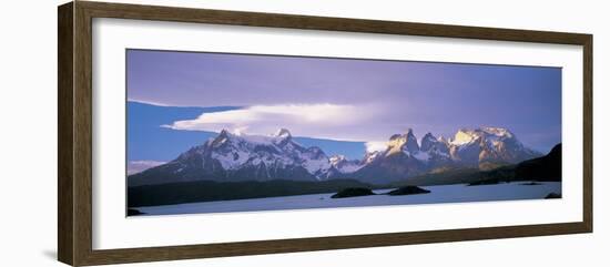 Towers of Paine, Torres Del Paine National Park, Patagonia, Chile-null-Framed Photographic Print