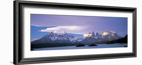 Towers of Paine, Torres Del Paine National Park, Patagonia, Chile-null-Framed Photographic Print