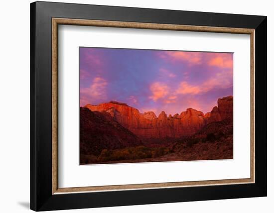 Towers of the Virgin at Sunrise-nstanev-Framed Photographic Print