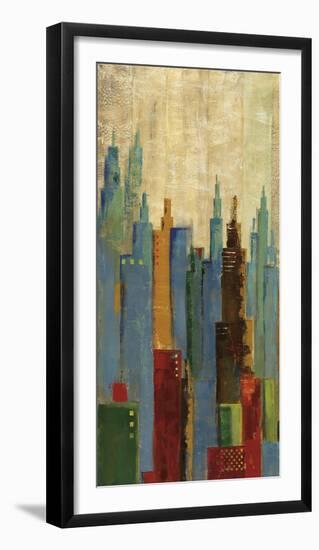 Towerscape II-Jason Cardenas-Framed Giclee Print