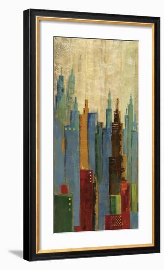 Towerscape II-Jason Cardenas-Framed Giclee Print