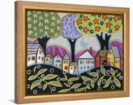 Town 1-Karla Gerard-Framed Premier Image Canvas