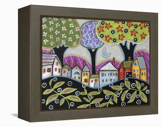 Town 1-Karla Gerard-Framed Premier Image Canvas