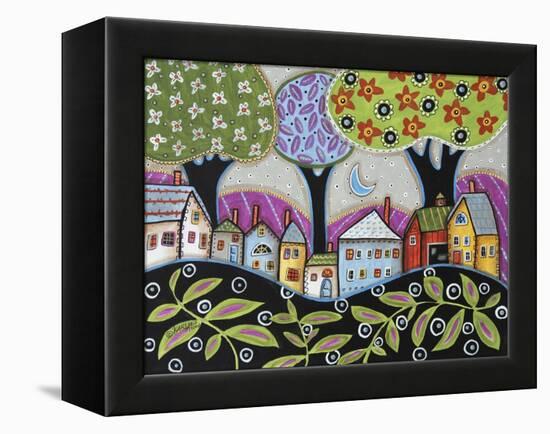 Town 1-Karla Gerard-Framed Premier Image Canvas