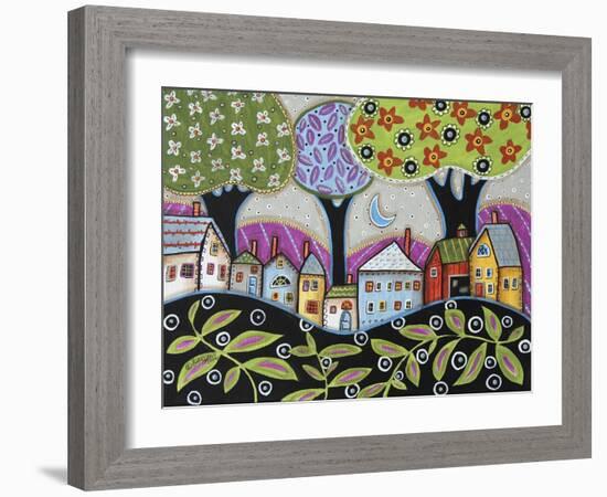 Town 1-Karla Gerard-Framed Giclee Print