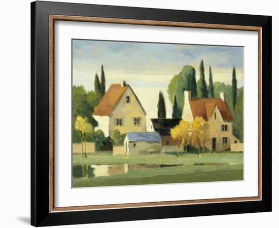 Town and Country VII-Max Hayslette-Framed Giclee Print