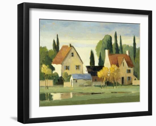 Town and Country VII-Max Hayslette-Framed Giclee Print