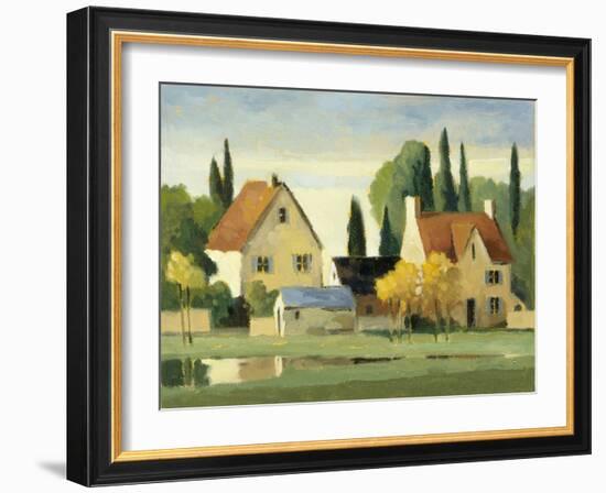 Town and Country VII-Max Hayslette-Framed Giclee Print