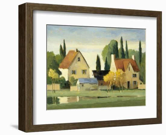 Town and Country VII-Max Hayslette-Framed Giclee Print