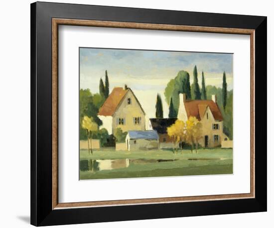 Town and Country VII-Max Hayslette-Framed Giclee Print